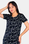 Sweetmoon Long T Shirt Nightdress - Blue — thumbnail 5